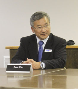 Sam Kim is running for state representative position No. 1. Photo by Joanna Yorke