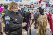Area agencies hold annual Shop with a Cop event