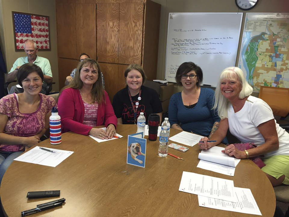 A meeting of Library stakeholders was just one of several meetings held to discuss the 2017 bond starting back in September. A second round of meetings will be held, starting with one on Oct. 5. Photo courtesy of Ridgefield School District