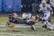 Camas Papermakers advanced to the quarterfinals of the Class 4A state high school football playoffs with a 55-6 win