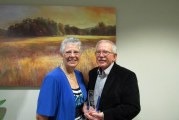 Ken and Peggy Kirkman receive Silent Servant Award