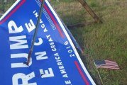 Trump supporters offer reward for information leading to arrest of sign vandals