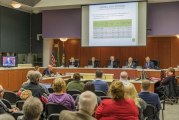 Councilors pass county budget with split vote