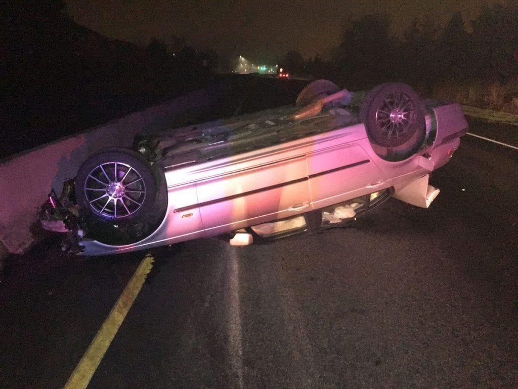 Clark County Sheriff’s Office investigates Christmas Eve rollover collision