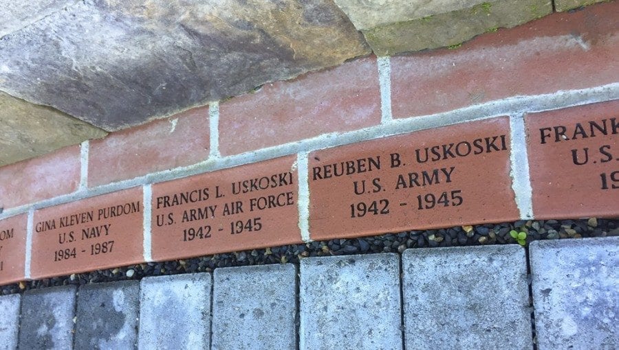 Honor a U.S. veteran with a commemorative brick at the Battle Ground Veterans Memorial