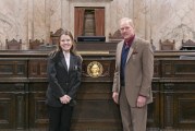 Rep. Paul Harris sponsors Prairie High School student as page in the state House of Representatives