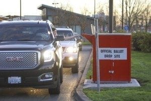 As of the morning of the Special Election, Tue., Feb. 14, voter turnout is hovering around 30 percent and ballots are still dribbling in. So far, the Clark County Elections Office has recorded a total of 54,704 returned ballots. A total of 182,984 citizens are eligible to vote in Clark County. Photo by Mike Schultz