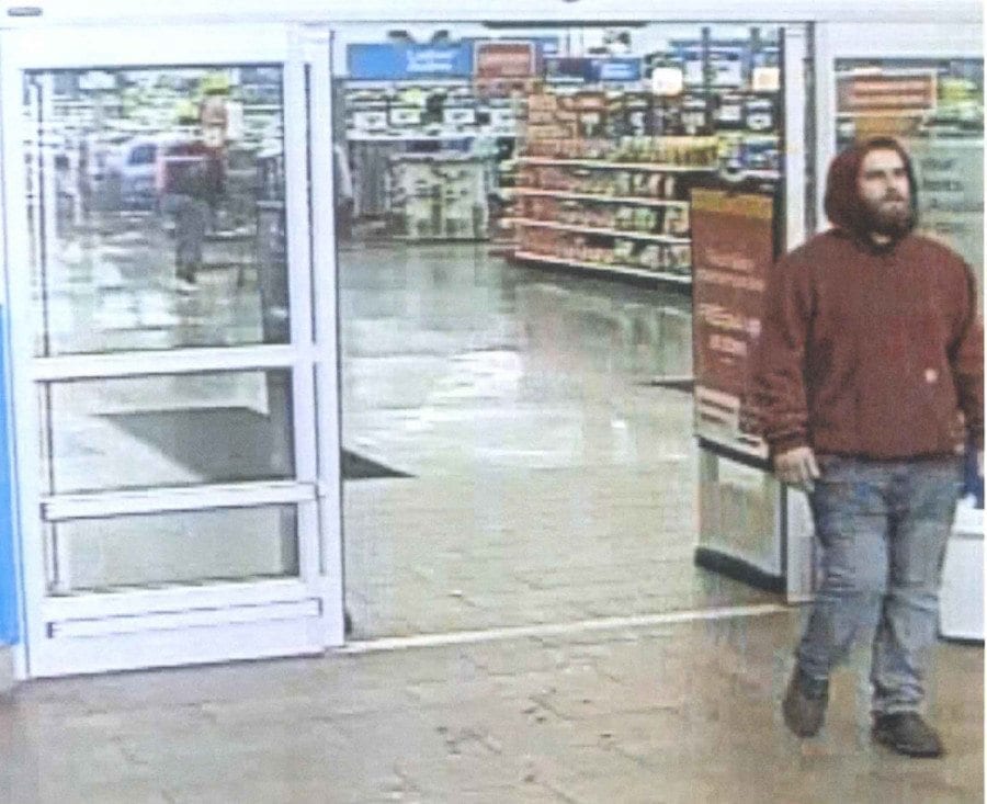 The Battle Ground Police Department is asking for the public’s help to identify a male subject who is wanted for questioning for the reported inappropriate touching of two females inside the Battle Ground Walmart store on March 15. Photo courtesy of the city of Battle Ground
