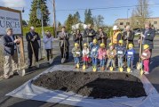 Battle Ground community members, city officials gather for South Parkway project groundbreaking ceremony