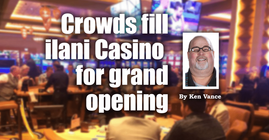 Crowds fill ilani Casino for grand opening