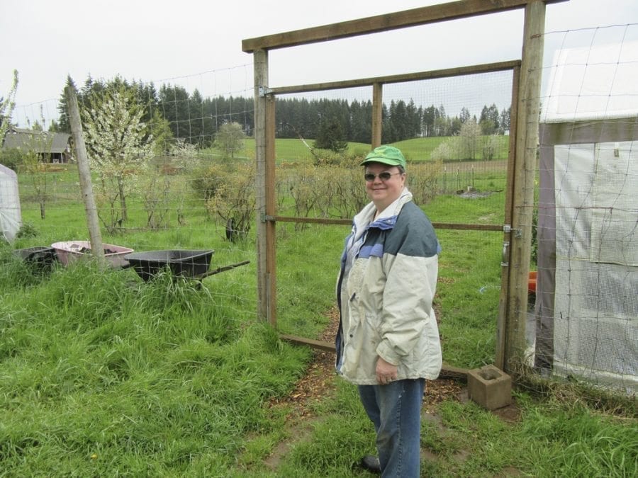 Donna Aho's parents bought the Hockinson farm the Ahos now live on and work when Aho was five. Photo courtesy of Carolyn Schultz-Rathbun