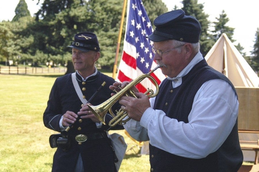 The Memorial Day Observance and Soldiers' Bivouac at Fort Vancouver NHS will honor Vancouver's military and history. Photo courtesy of National Park Service