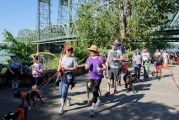 Moshow The Cat Rapper takes center stage at Walk/Run for the Animals