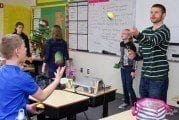 Woodland Middle School students develop life skills by learning to juggle