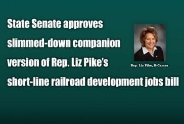 State Senate approves slimmed-down companion version of Rep. Liz Pike’s short-line railroad development jobs bill
