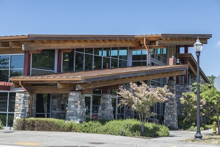 The Battle Ground Community Center will open for extended hours this week to provide area residents relief from the heat. Photo by Mike Schultz