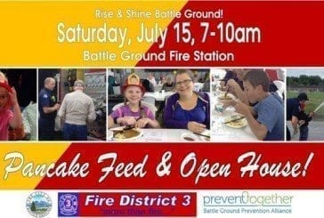Firefighters to serve up breakfast at Battle Ground’s second annual Pancake Breakfast and Open House