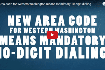 New area code for Western Washington means mandatory 10-digit dialing