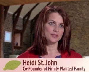The Firmly Planted Homeschool Resource Center, part of the nonprofit organization Firmly Planted Family, is the brainchild of Jay and Heidi St. John, who have also founded over 60 homeschool cooperatives throughout the United States and Canada.