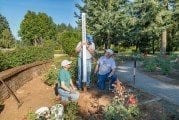 Vancouver Sunrise Rotary members contribute to Peace Pole Project