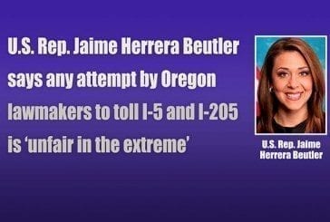 U.S. Rep. Jaime Herrera Beutler says any attempt by Oregon lawmakers to toll I-5 and I-205 is ‘unfair in the extreme’