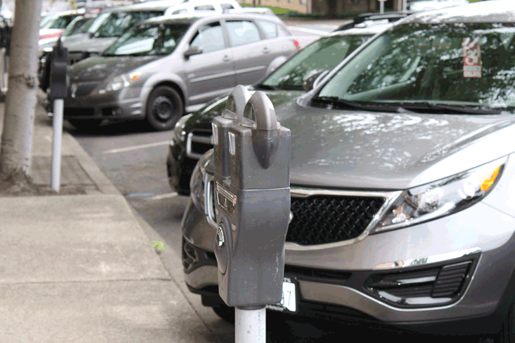 An ordinance approved by the Vancouver City Council on Monday will increase the cap for hourly parking rates as well as some fines for parking violations. Photo by Alex Peru