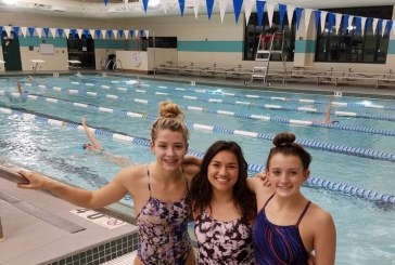 Family pool time for Columbia River athletes