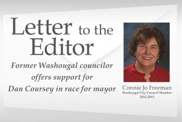 Letter: Former Washougal councilor offers support for Dan Coursey in race for mayor