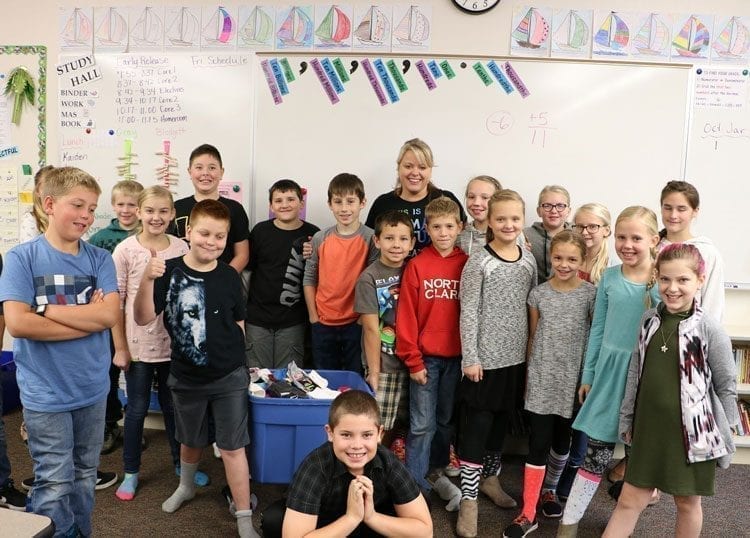 It’s Socktober for Amboy and Pleasant Valley students