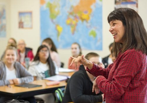 Woodland High School offers American Sign Language for students