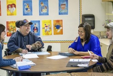 Woodland Public Schools staff members learn spanish