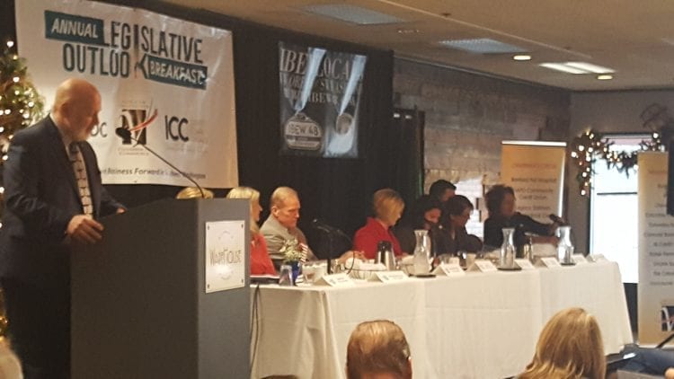 Area lawmakers gathered Friday morning in Vancouver for the annual Legislative Outlook Breakfast.