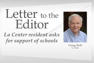 Letter: La Center resident asks for support of schools
