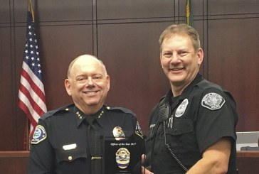 Ed Michael named Battle Ground Officer of the Year