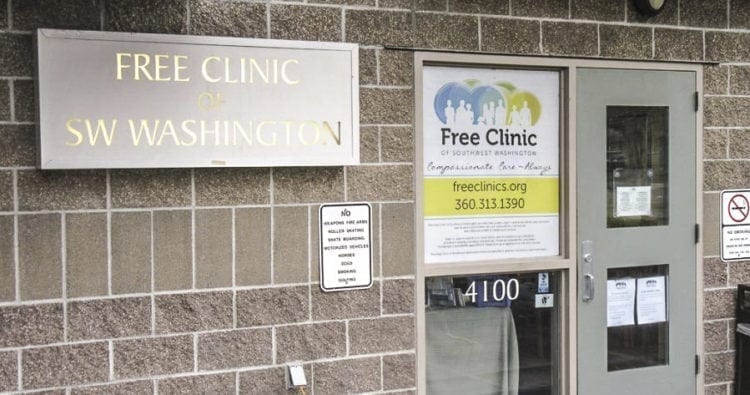 The Free Clinic of Southwest Washington provides basic health care as well as dental, vision, and other specialty care to uninsured and underinsured residents of southwest Washington. Photo courtesy of Carolyn Schultz-Rathbun.