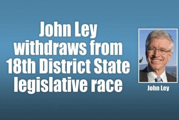 John Ley withdraws from 18th District State legislative race