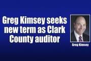 Greg Kimsey seeks new term as Clark County auditor