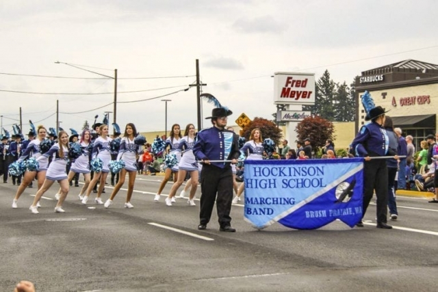 2018 Hazel Dell Parade of Bands. Photo courtesy of Carol Brown.