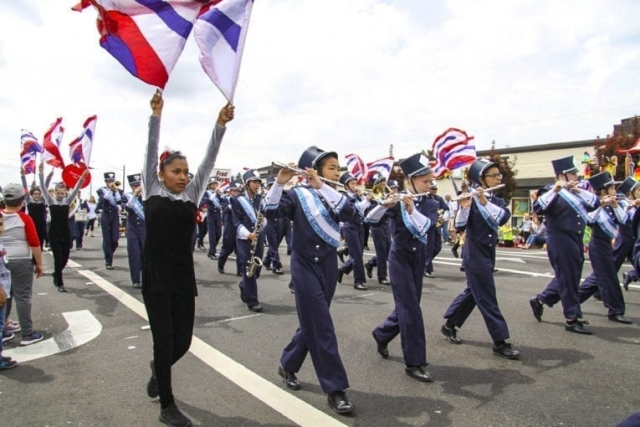 2018 Hazel Dell Parade of Bands. Photo courtesy of Carol Brown.