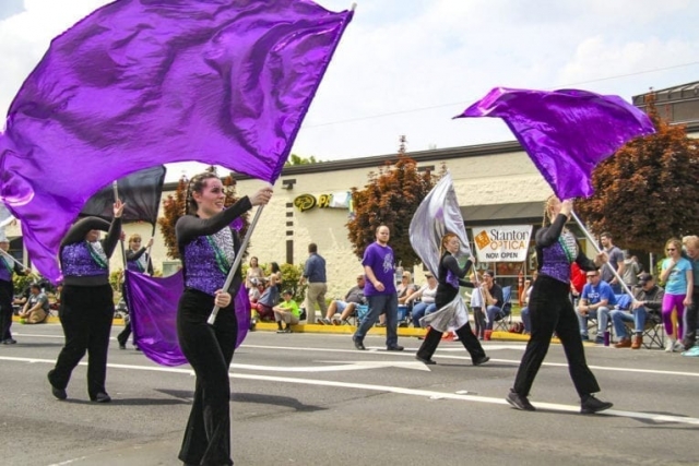 2018 Hazel Dell Parade of Bands. Photo courtesy of Carol Brown.