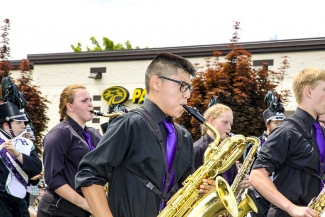 2018 Hazel Dell Parade of Bands. Photo courtesy of Carol Brown.