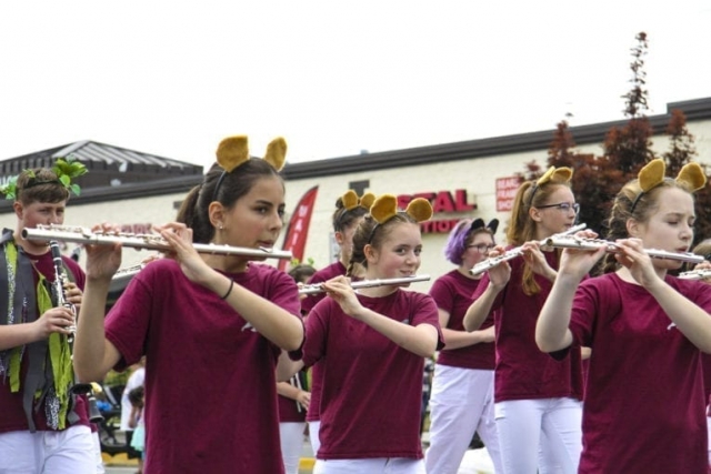 2018 Hazel Dell Parade of Bands. Photo courtesy of Carol Brown.