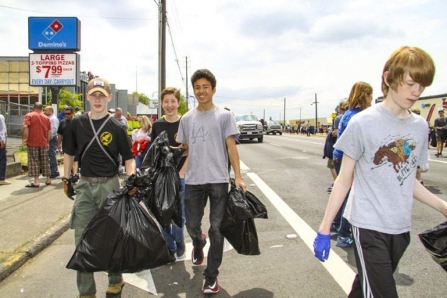 2018 Hazel Dell Parade of Bands. Photo courtesy of Carol Brown.