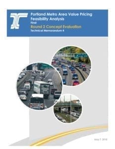 This is the full 147-page analysis by ODOT and consulting firm WSP presented at their May 14 meeting. Document courtesy ODOT