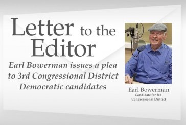 Letter: Earl Bowerman issues a plea to 3rd Congressional District Democratic candidates