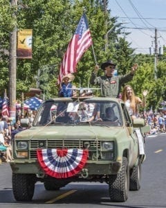 Ridgefield’s annual Fourth of July celebration will feature a theme commemorating the creation of the American Legion and the 100th anniversary of World War I. Photo by MIke Schultz
