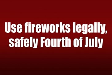 Use fireworks legally, safely Fourth of July