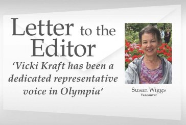 Letter: ‘Vicki Kraft has been a dedicated representative voice in Olympia’