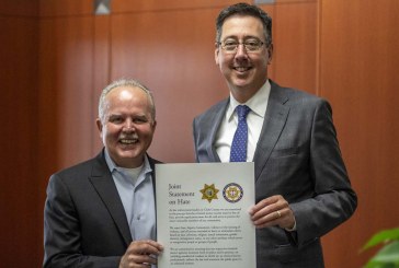 Sheriff and prosecutor speak out against hate