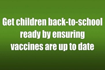 Get children back-to-school ready by ensuring vaccines are up to date